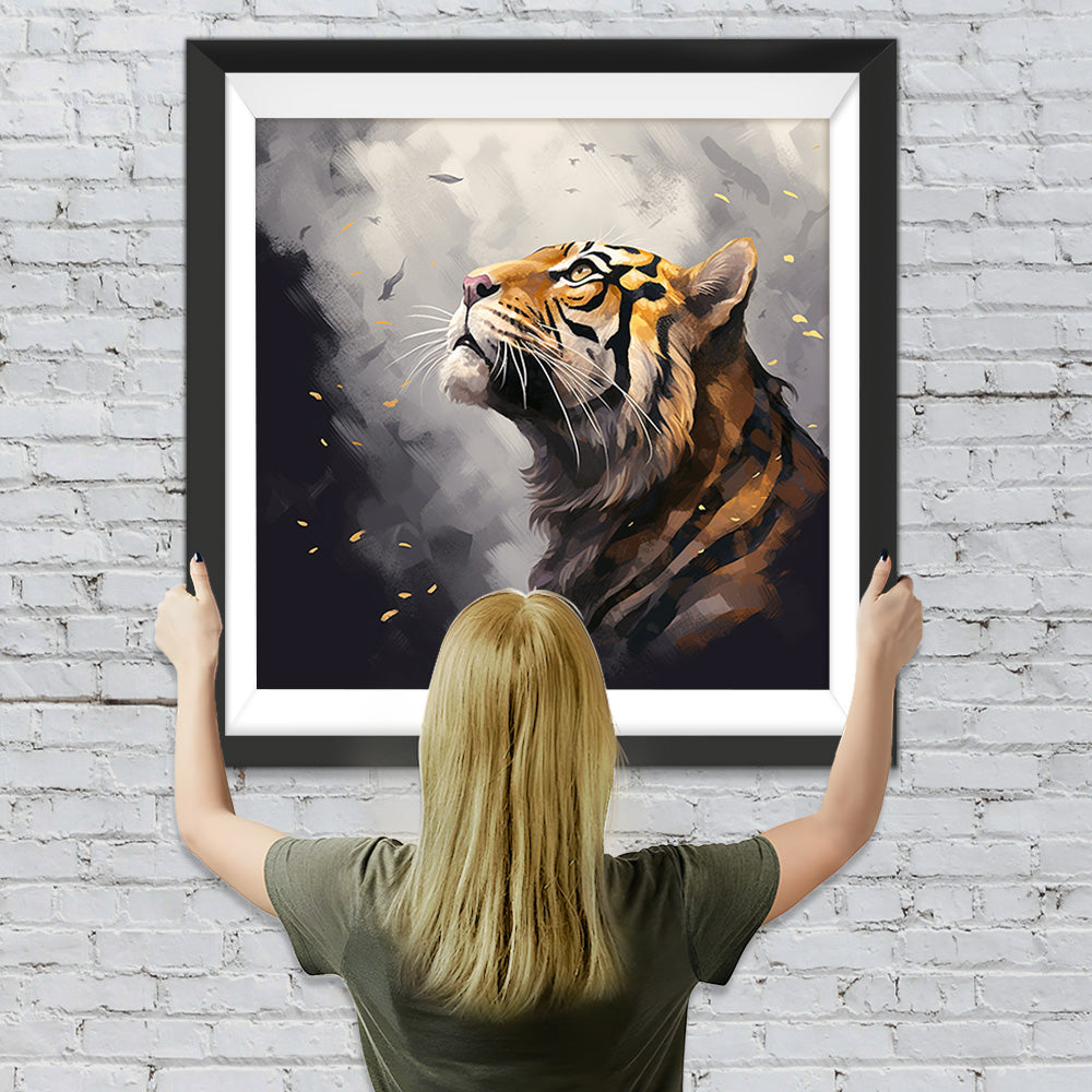 Tigers Erwartungen Diamond Painting