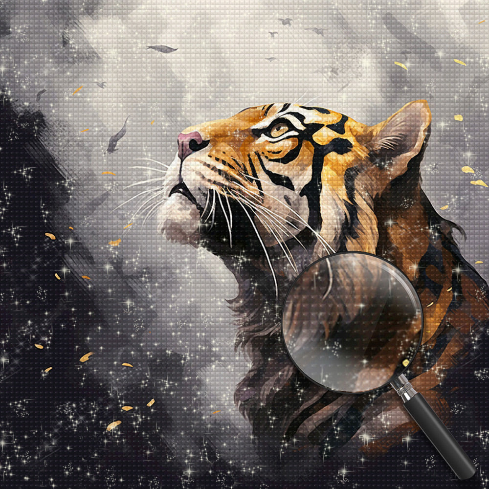Tigers Erwartungen Diamond Painting