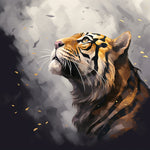 Tigers Erwartungen Diamond Painting