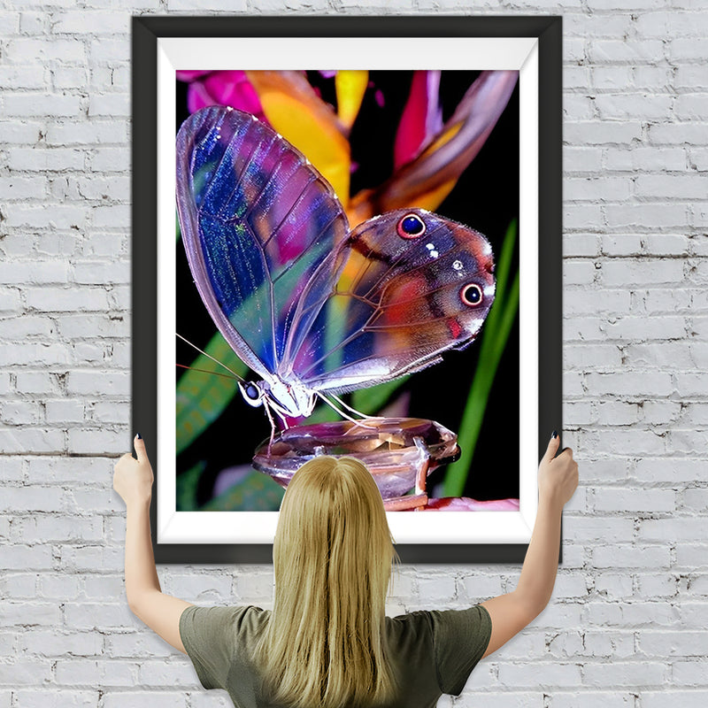 Transparenter Schmetterling Diamond Painting