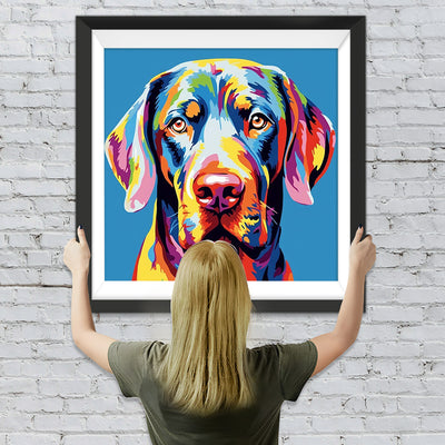 Trauriger Labrador Diamond Painting