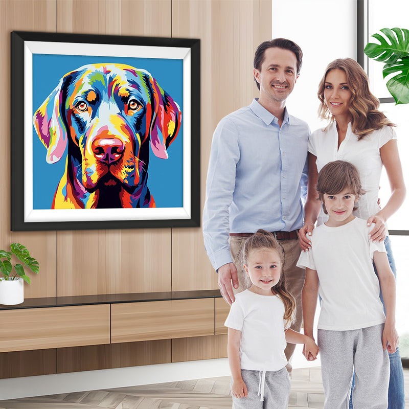 Trauriger Labrador Diamond Painting