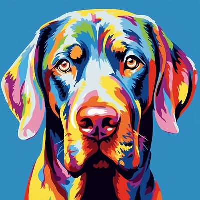 Trauriger Labrador Diamond Painting