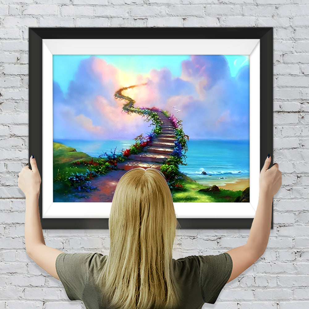 Treppen zum Himmel Diamond Painting