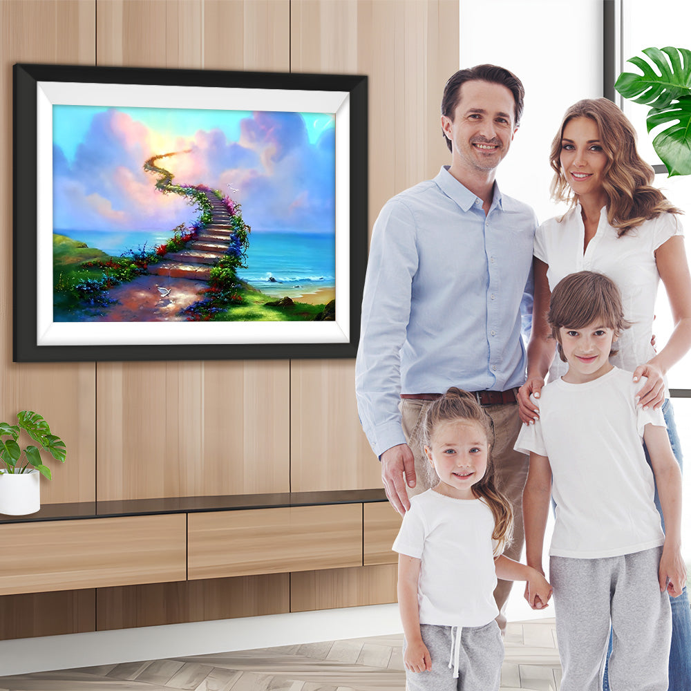 Treppen zum Himmel Diamond Painting