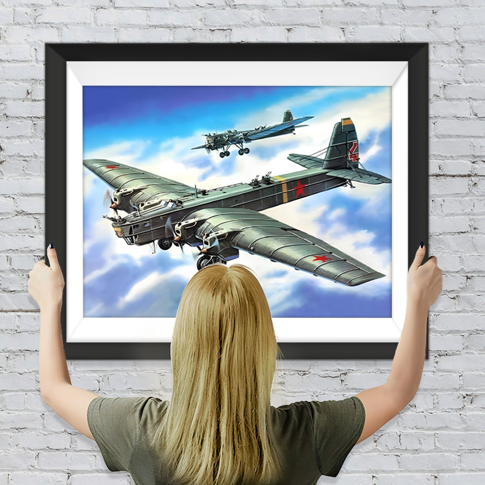 Tupolev TB-3-Bomber Diamond Painting