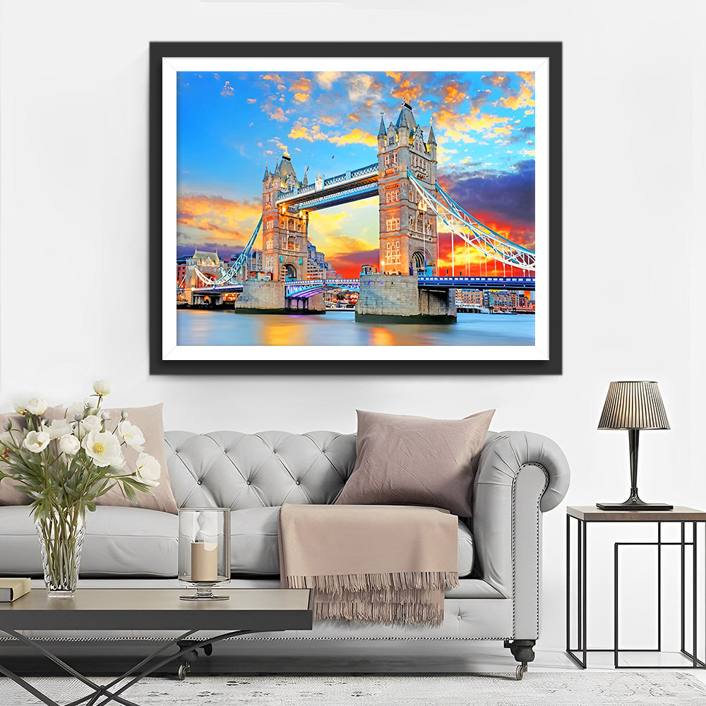 Turmbrücke in London Diamond Painting