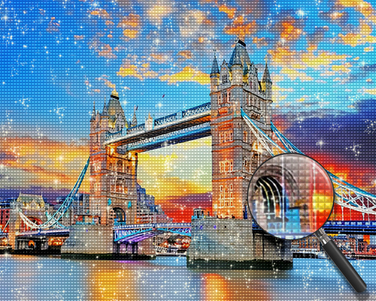 Turmbrücke in London Diamond Painting