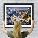 Überblick auf die thailändische Stadt Diamond Painting