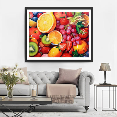 Üppige Früchte Diamond Painting
