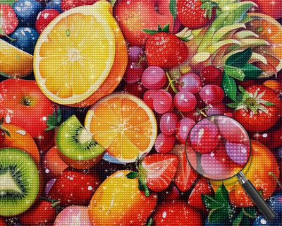 Üppige Früchte Diamond Painting