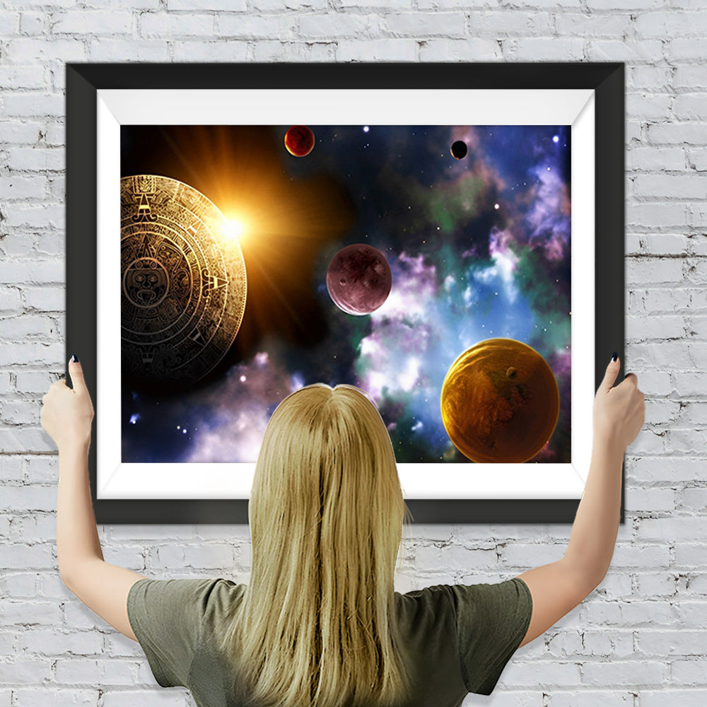 Universum und Wahrsagerei Diamond Painting