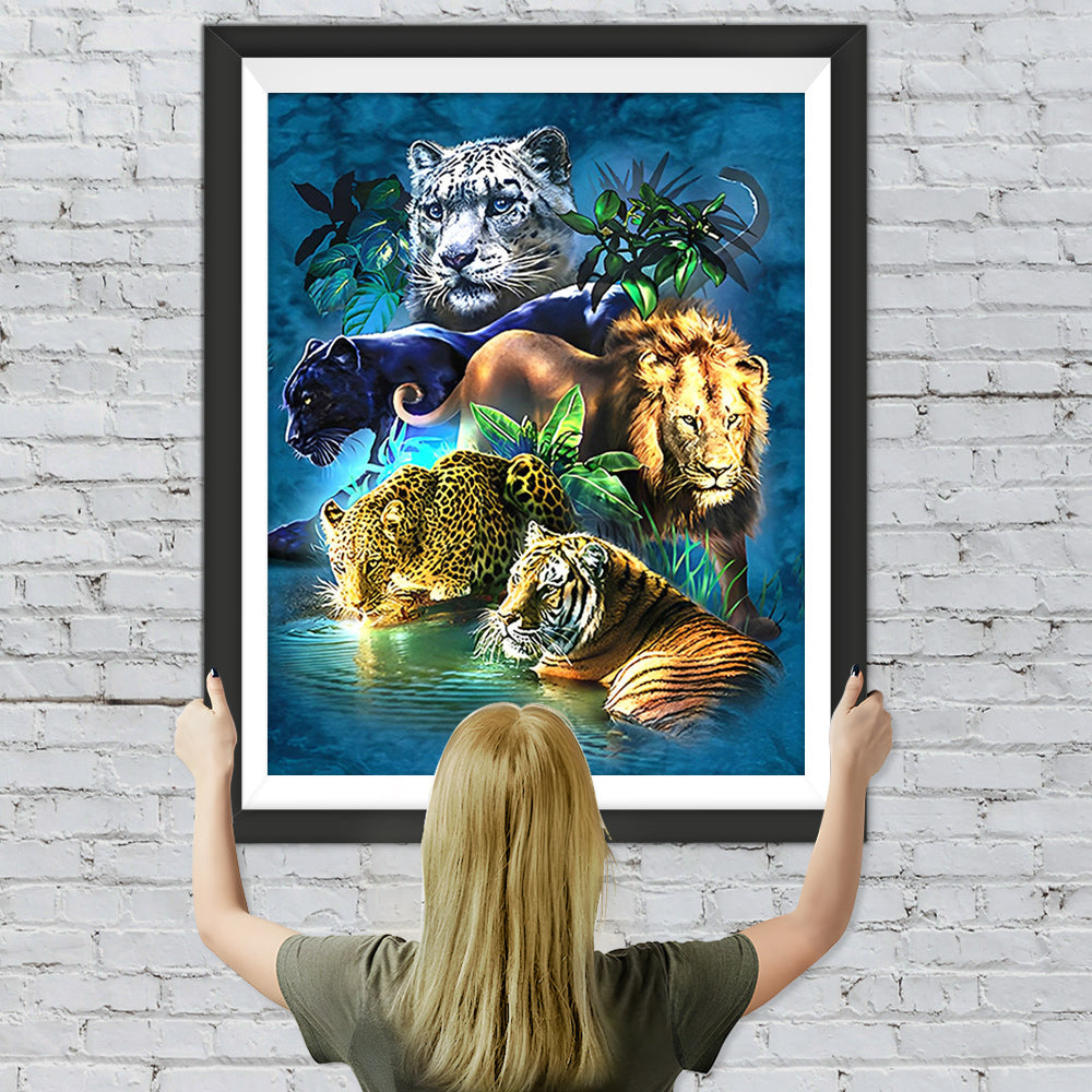 Urwaldtier Diamond Painting