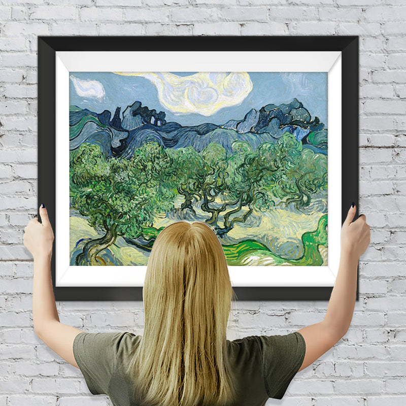 Van Gogh, Bäume Diamond Painting