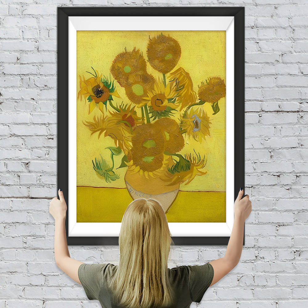 Van Gogh, Sonnenblumen Diamond Painting