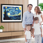 Van Gogh, Sternennacht Diamond Painting