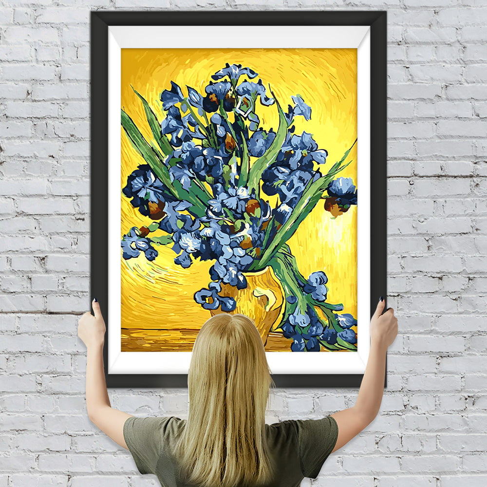 Van Gogh Stil Iris Diamond Painting