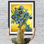 Van Gogh Stil Iris Diamond Painting