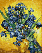 Van Gogh Stil Iris Diamond Painting