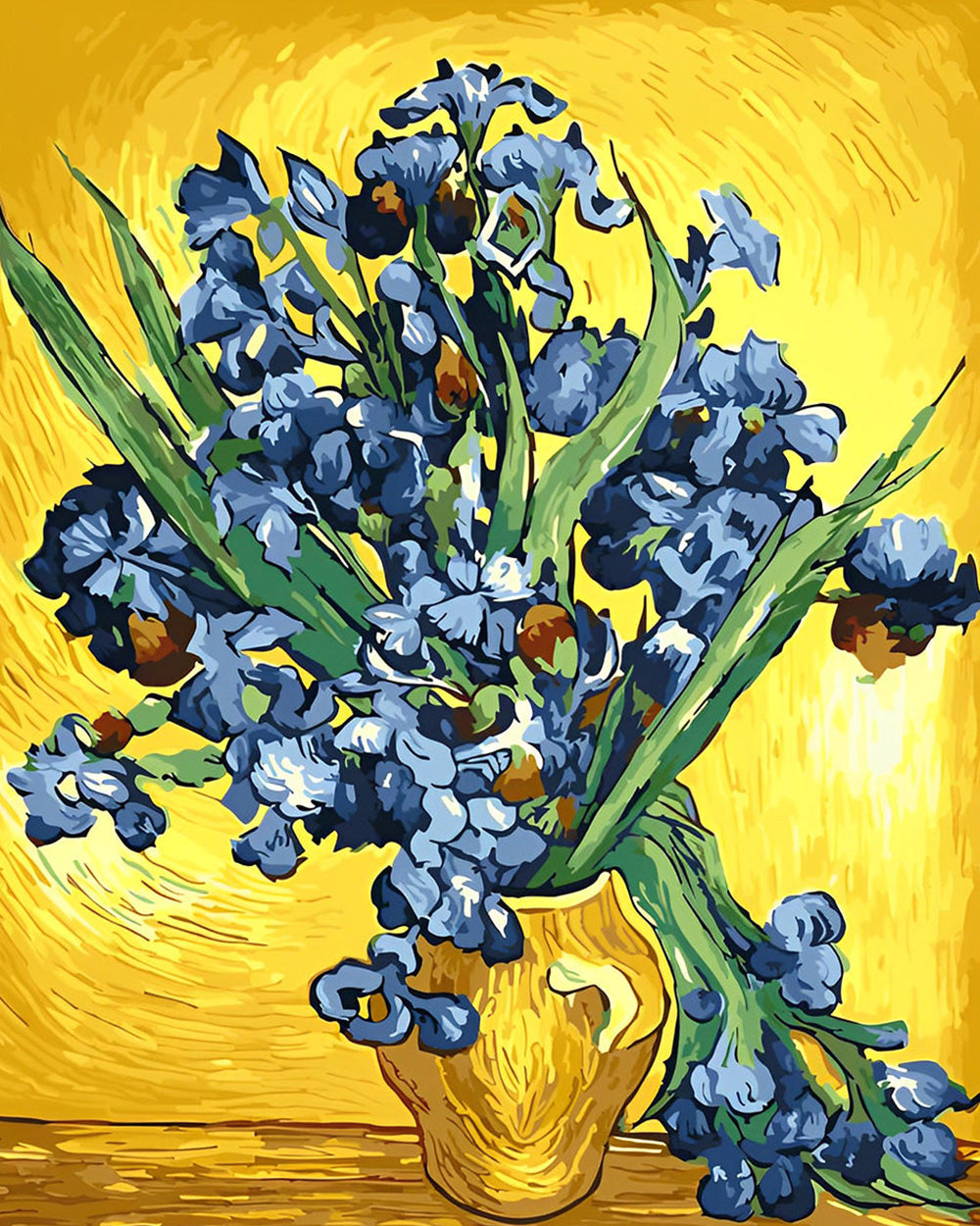 Van Gogh Stil Iris Diamond Painting