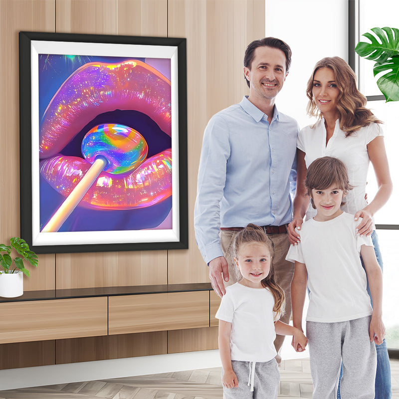 Verführerischer Lollipop Diamond Painting