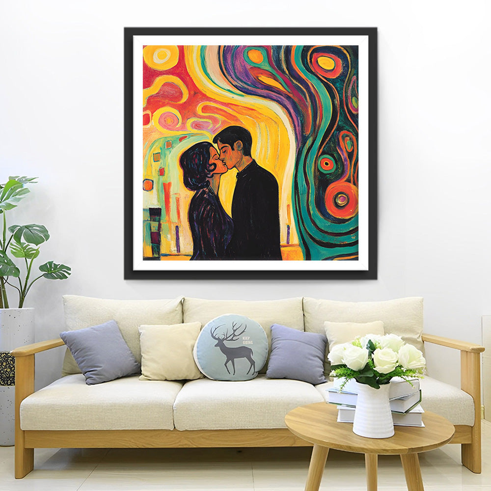 Verliebtes Paar Diamond Painting