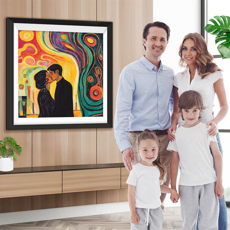 Verliebtes Paar Diamond Painting