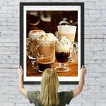Verschiedene Kaffee Diamond Painting
