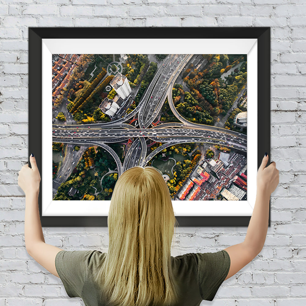 Verwickelte Brücken Diamond Painting