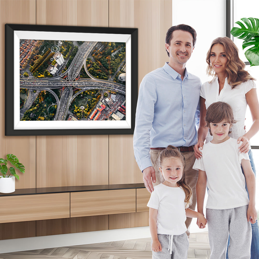 Verwickelte Brücken Diamond Painting