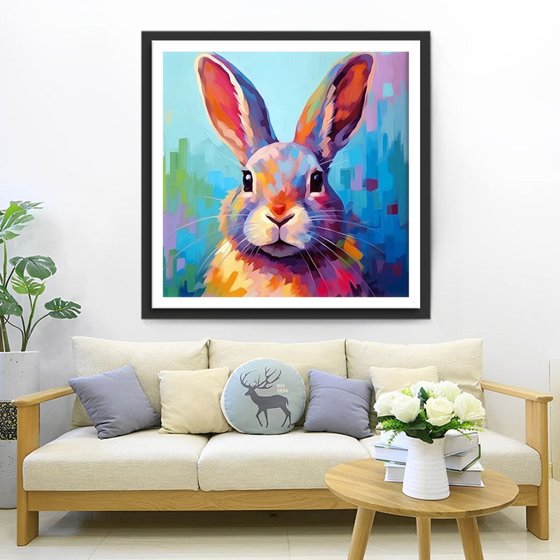 Verwirrtes Kaninchen Diamond Painting