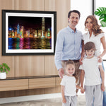 Victoria Harbour bei Nacht Diamond Painting