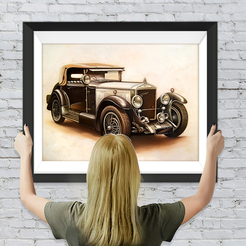 Vintage-Auto Diamond Painting