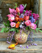 Vintage Tulpenstrauß Diamond Painting