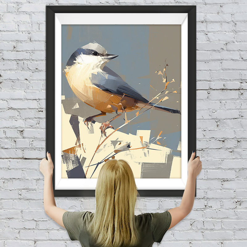 Vogel und Sonnenschein Diamond Painting