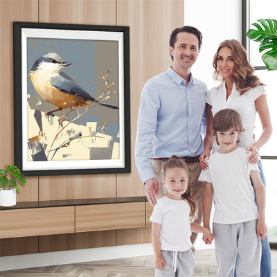 Vogel und Sonnenschein Diamond Painting
