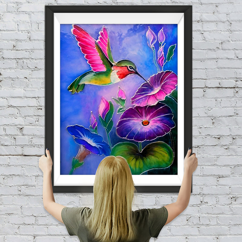 Vogel und Winde Diamond Painting