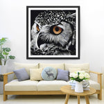 Wachsame Eule Diamond Painting