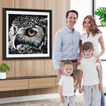 Wachsame Eule Diamond Painting