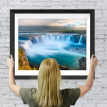 Wasserfall im Meer Diamond Painting