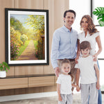 Weg im Garten Diamond Painting