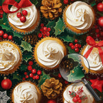 Weihnachten Cupcakes Diamond Painting