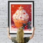 Weihnachten Cupcakes Diamond Painting