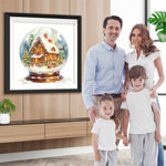 Weihnachten Kristallkugel Diamond Painting