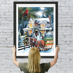 Weihnachten Schnee Diamond Painting