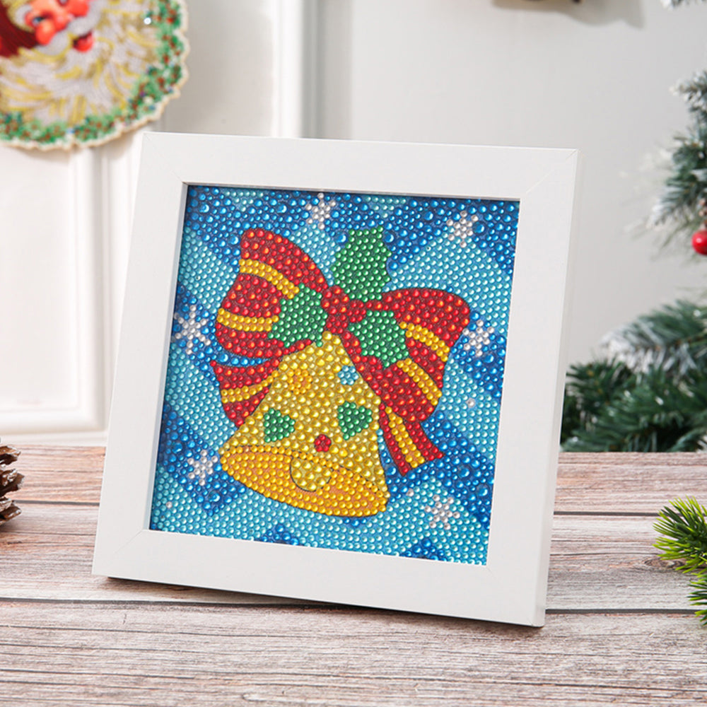 Weihnachtsglocke Mini-Kristallpünktchen Diamond Painting
