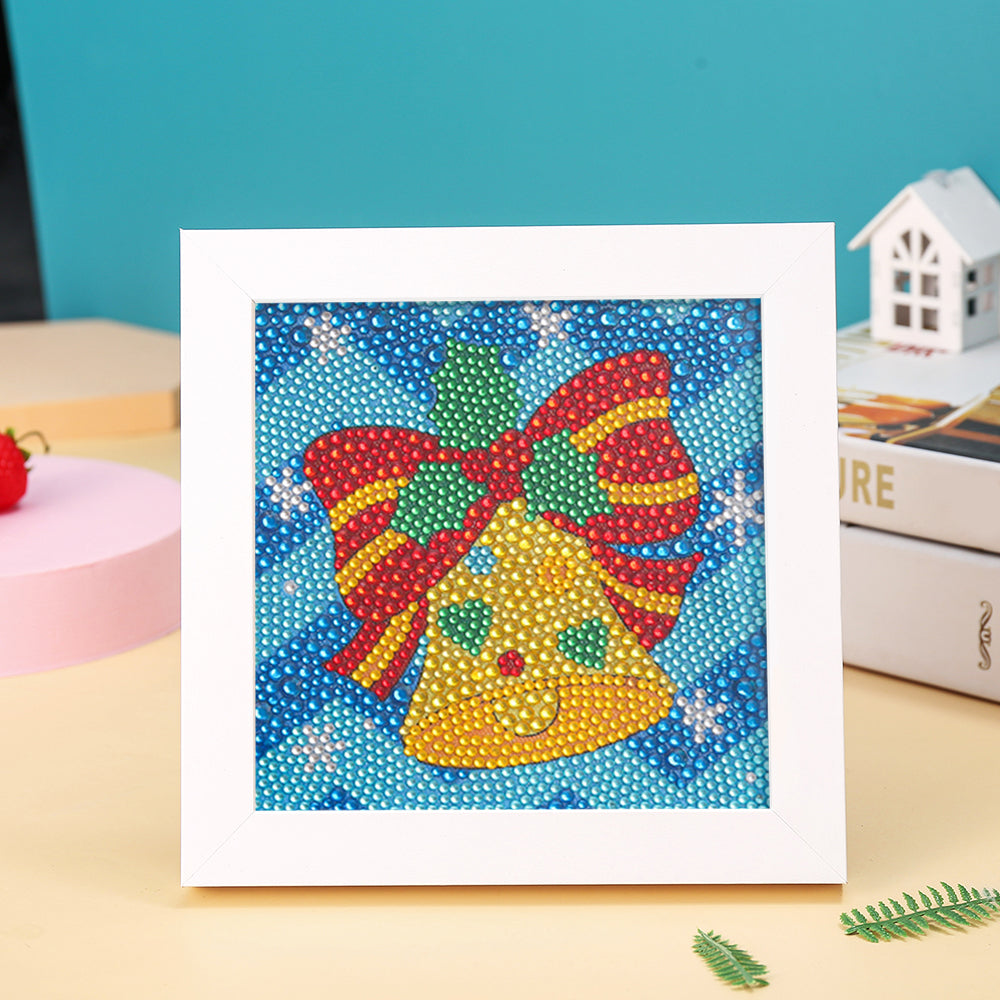 Weihnachtsglocke Mini-Kristallpünktchen Diamond Painting
