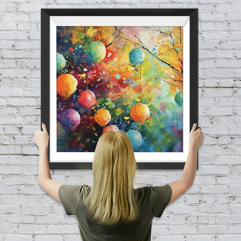 Weihnachtskugeln Diamond Painting
