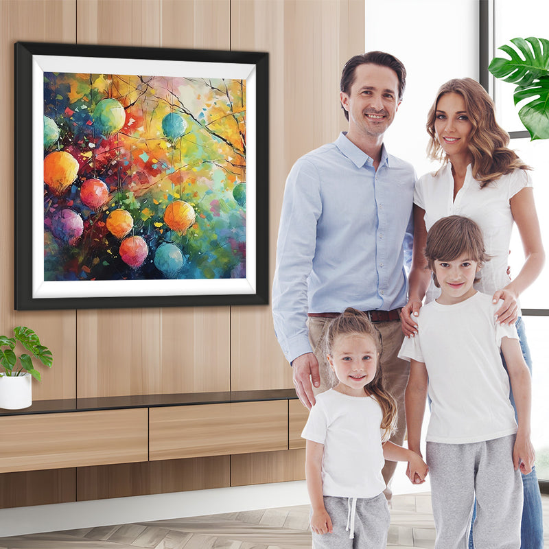 Weihnachtskugeln Diamond Painting