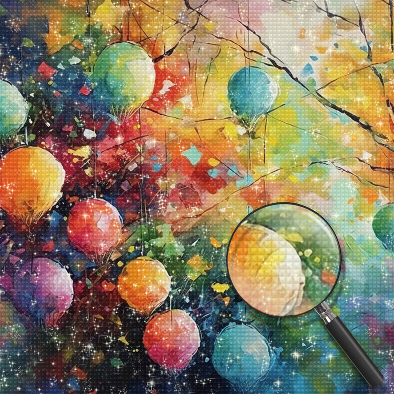 Weihnachtskugeln Diamond Painting